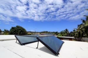 Rooftop Solar Thermal Panels
